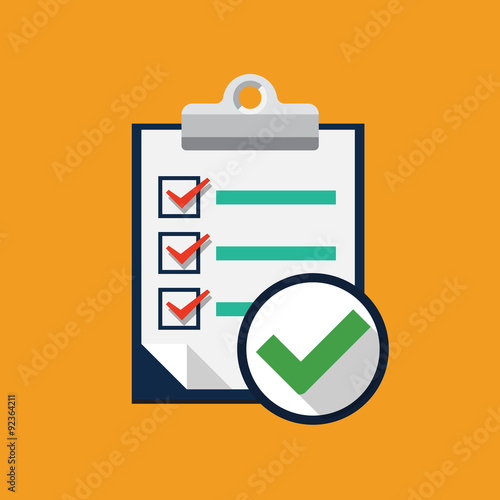 Vector checklist icon