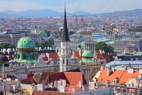 Photography Vienna aerial view