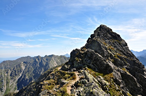 Tatry, Gąsienicowa Turnia, Grań Swinicy