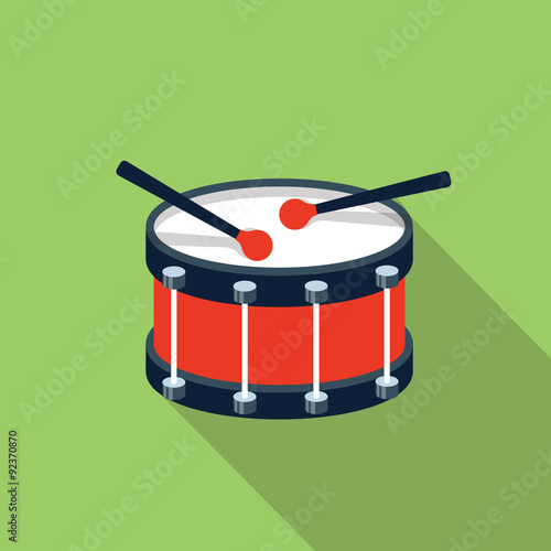 Vector drum icon