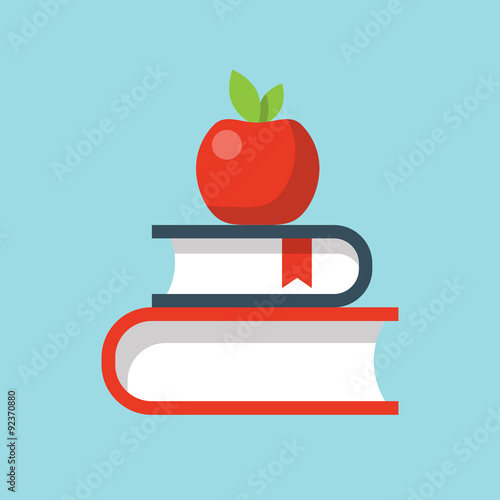 Vector education flat icon