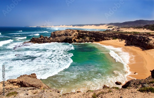 Shelly Beach at Kenton on Sea in South Africa