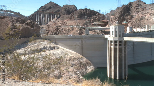 Memorial plaque at Hoover Dam