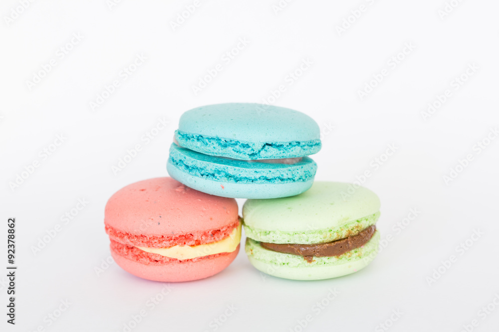Traditional French homemade macaroons
Traditional French homemade macaroons