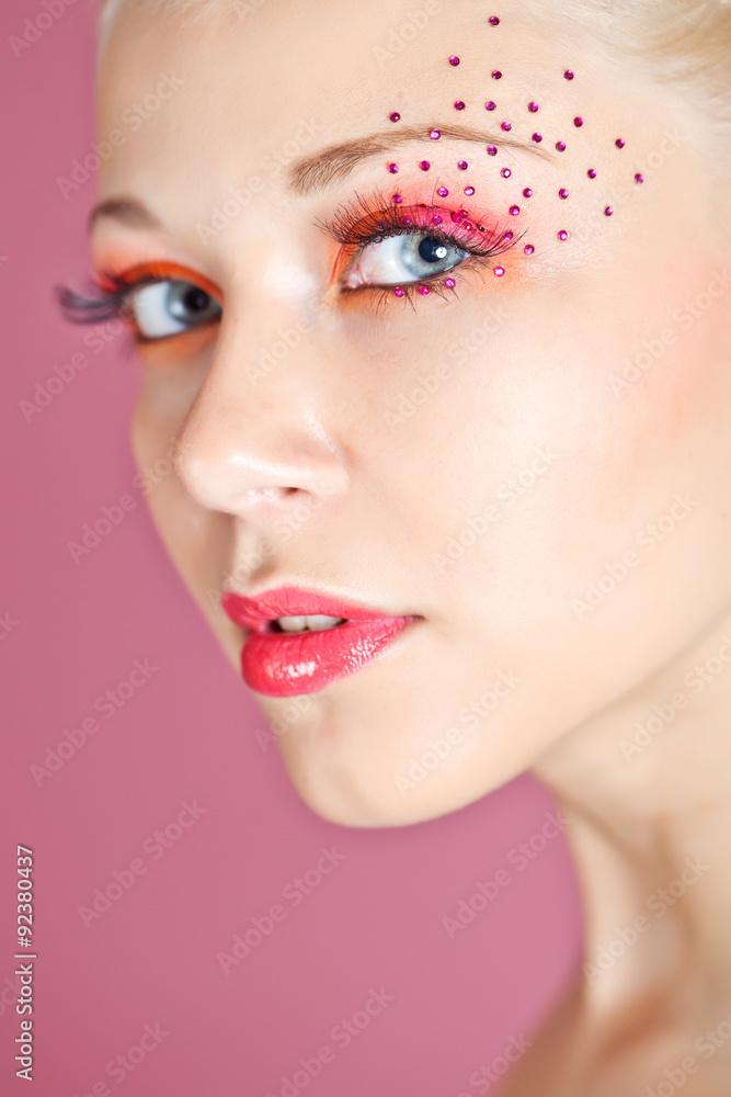 portrait woman in studio portrait woman in studio