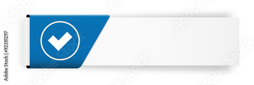 The accept banner