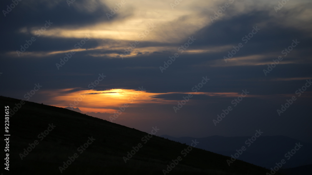 Twilight overcast Twilight overcast