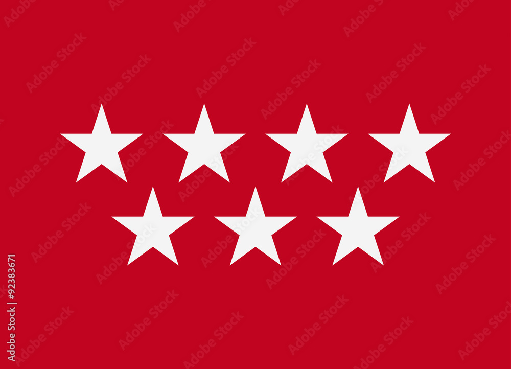 madrid flag vector madrid flag vector
