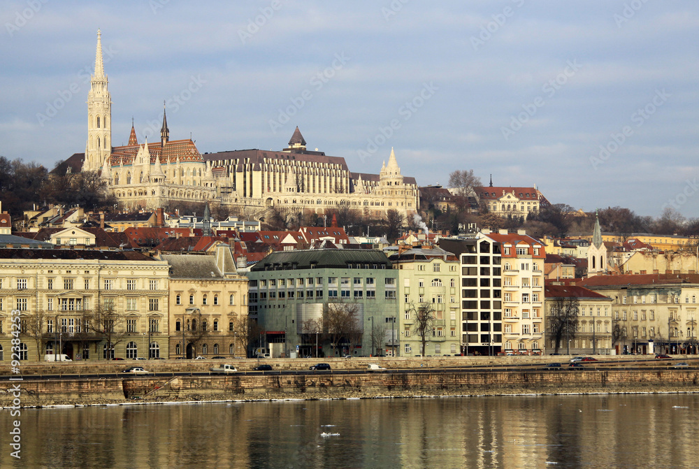 View on Buda bank of Budapest, Hungary