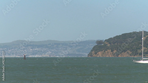 Boat in the bay photo