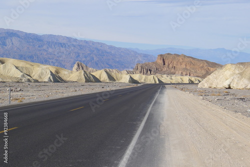A Road in Death Valley National Park