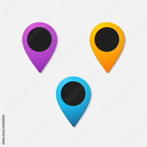 Free Download Realistic color pointer: icon - GFXLoad