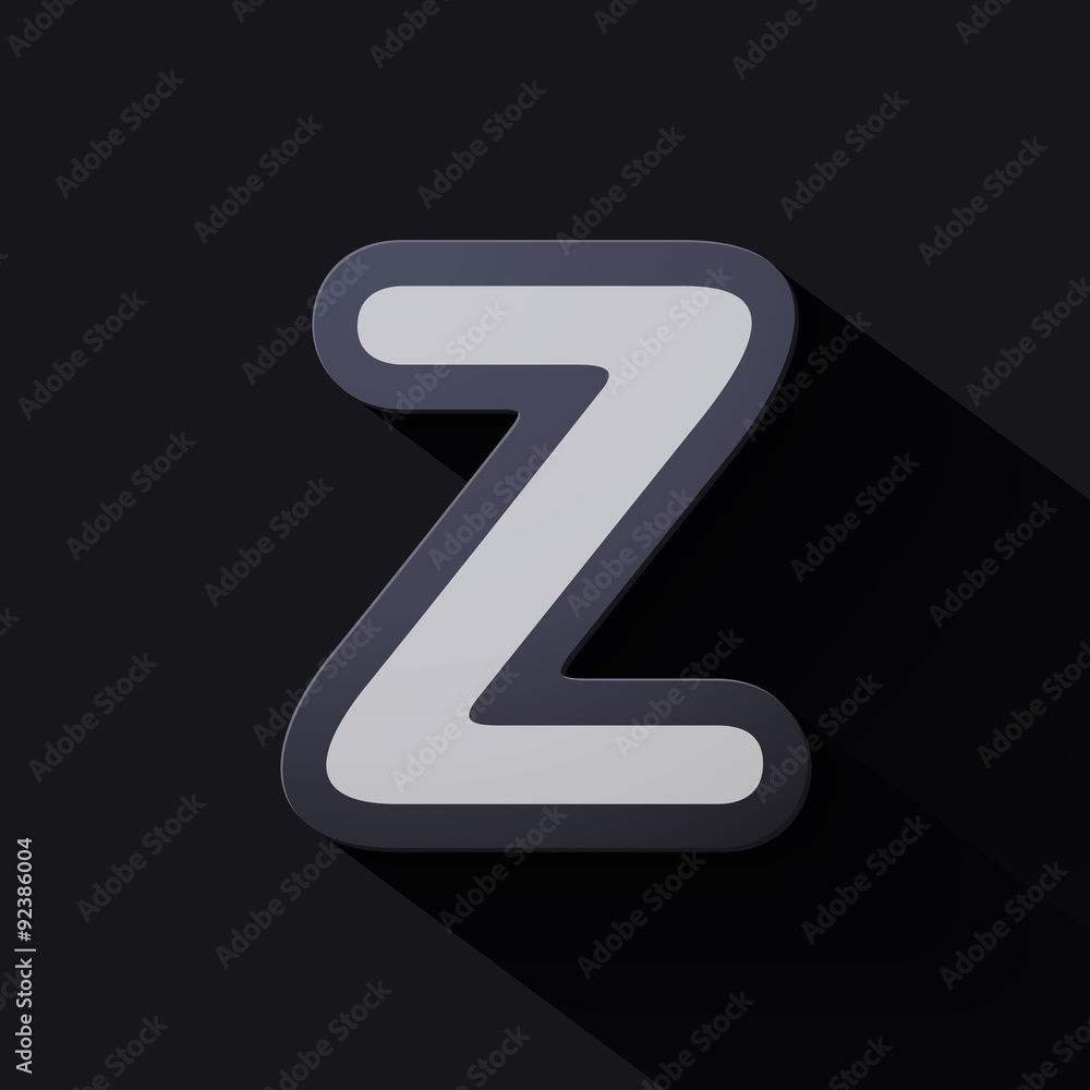 Volume icons alphabet: Z Volume icons alphabet: Z