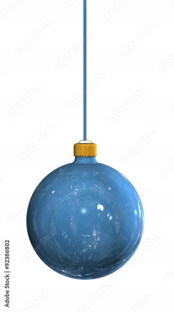 Christmas ball - isolated on white background Christmas ball - isolated on white background