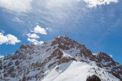 Austrian Alps near Kitzbuehel in winter