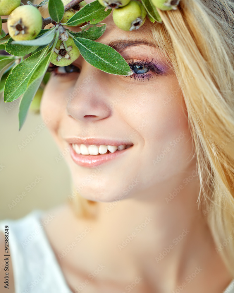 Fototapeta premium Portrait of beautiful woman