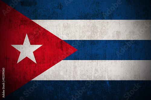 Grunge Flag Of Cuba
