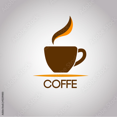 Coffee Cup icon  symbol  logo  Vector.
