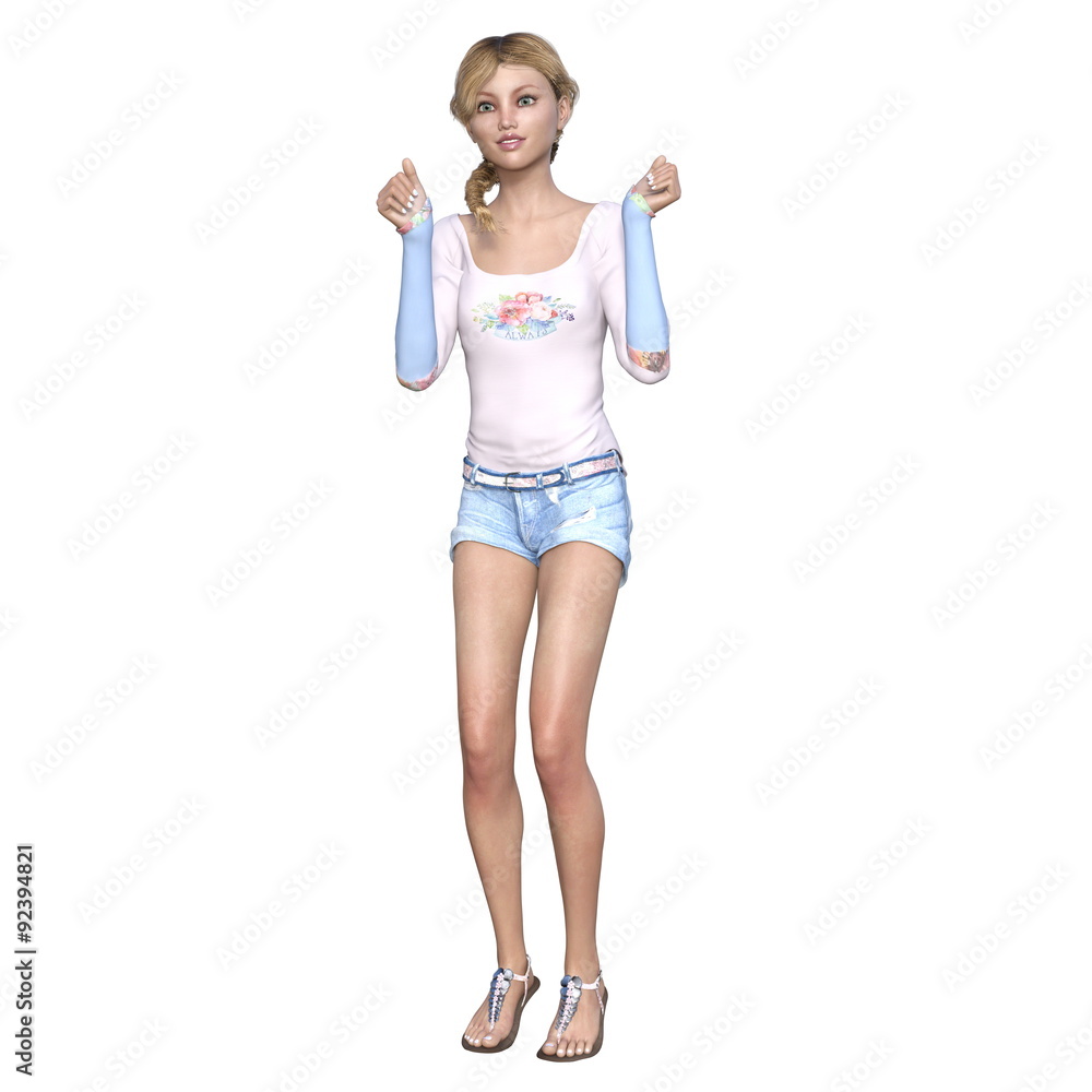 若い女性 若い女性
