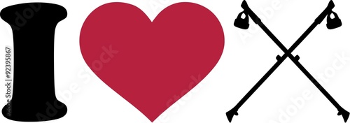 I love Nordic Walking sticks