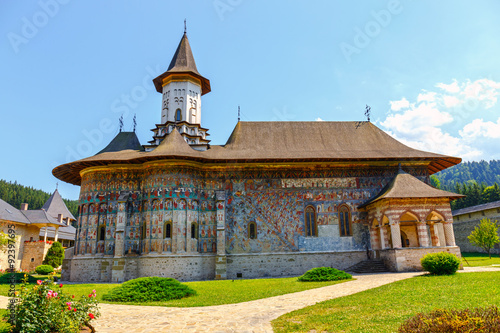 The Sucevita Monastery is a Romanian Orthodox monastery situated in the commune of Sucevitai, Suceava County, Moldavia, Romania