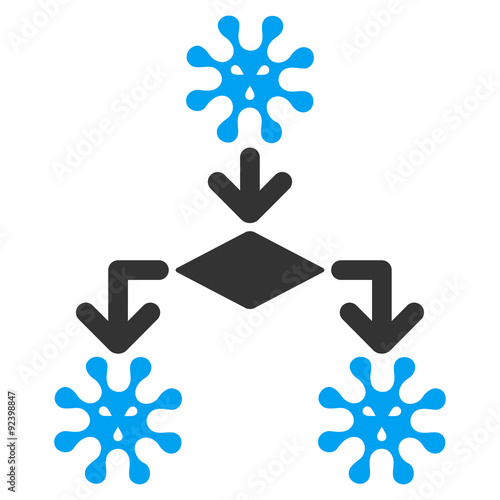 Virus Reproduction Icon