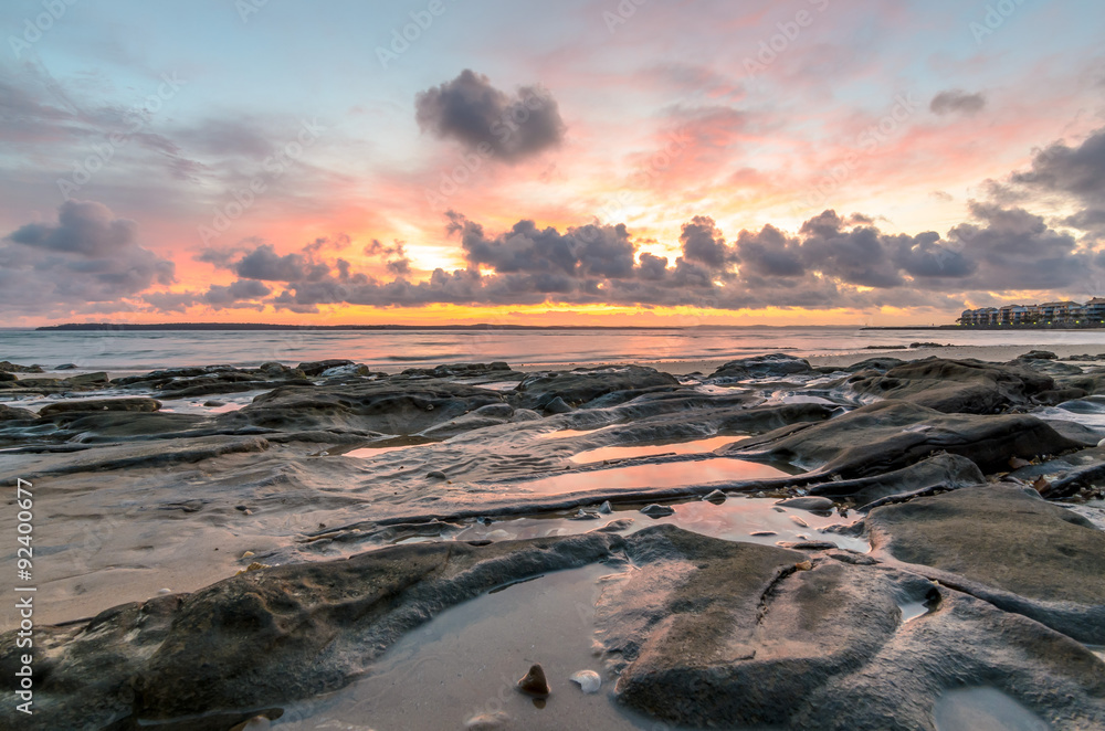 Sunrise in Hervey Bay, QLD, Australia