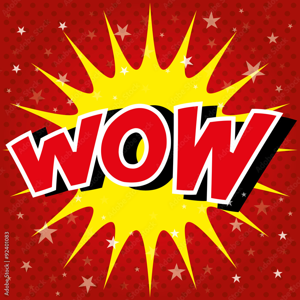 Fototapeta premium Pop art and comic bubbles colorful 