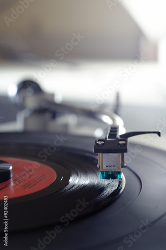 Quadro su tela Platine disque vinyle
