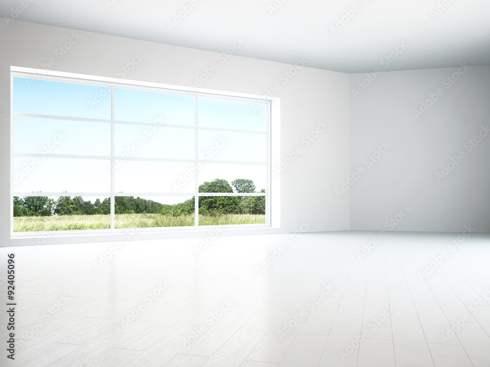 Fototapeta premium Room with a window