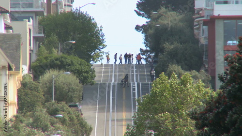 SF Trolley Car on the move