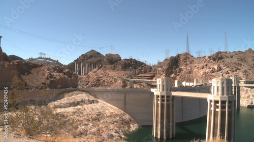 North side of Hoover Dam