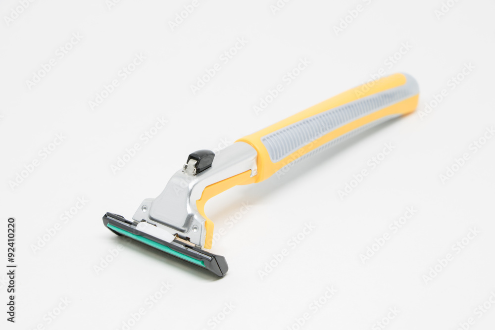 razor white isolate Background razor white isolate Background