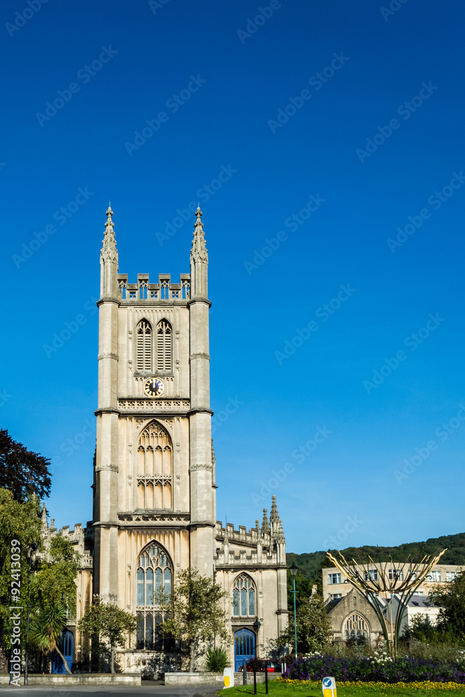 ENGLAND, BATH - 29 SEP 2015: St Mary The Virgin, Bathwick