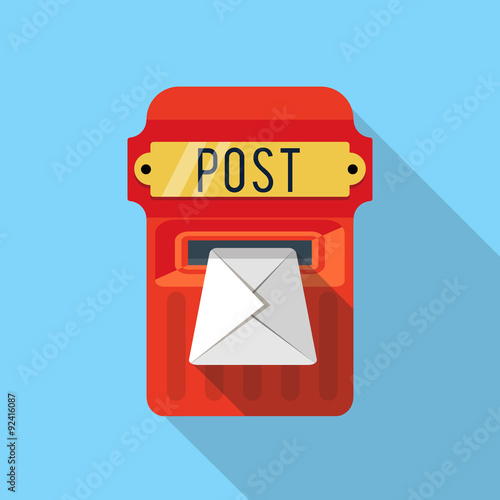 Vector postbox icon