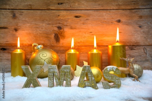 Weihnachtskarte - xmas