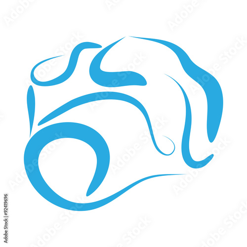 logo fotografia wektor