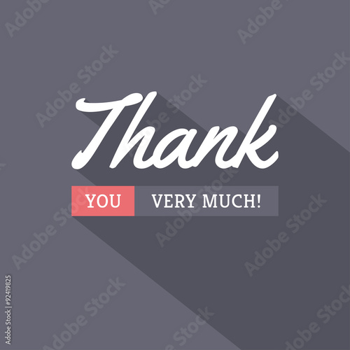 Thank You Modern Card