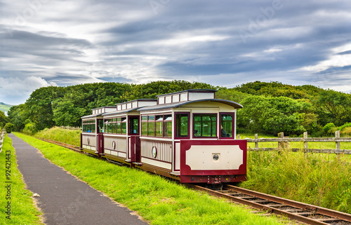 Train at the Giant's Causeway and Bushmills Railway, Northern Ir