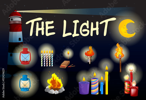 Different kind of lights