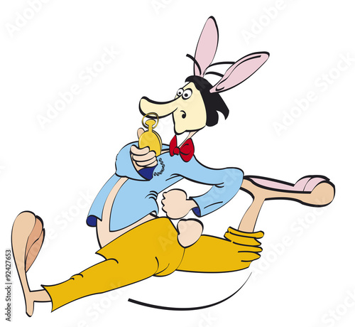 Lapin en retard
