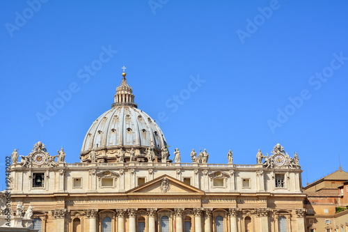 The cathedral in the vatican city, Rome