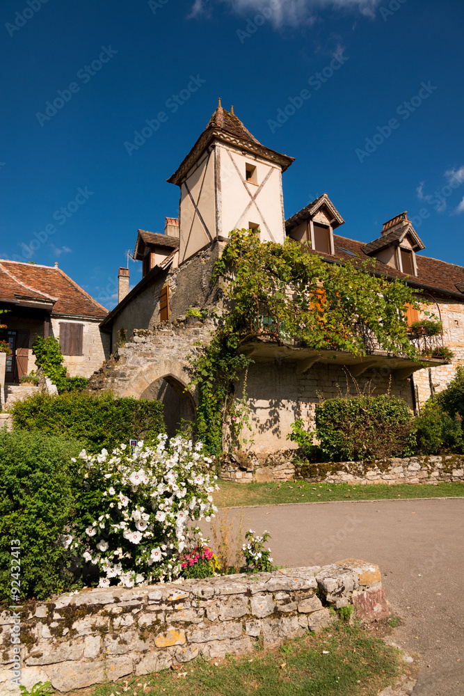 A pretty village in the Perigord, France