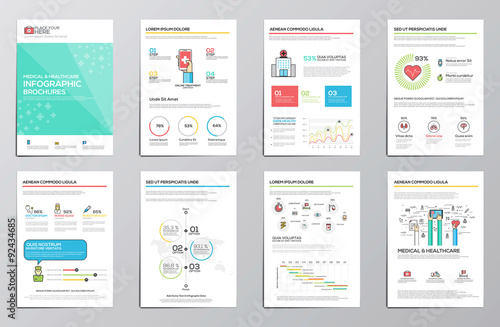 Medical and Healthcare infographics