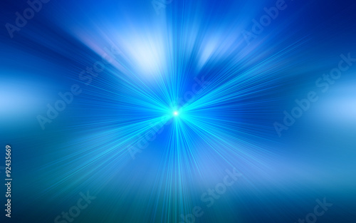 Abstract light Motion and Speed background Vector illustration of background with blurred magic blue Color light