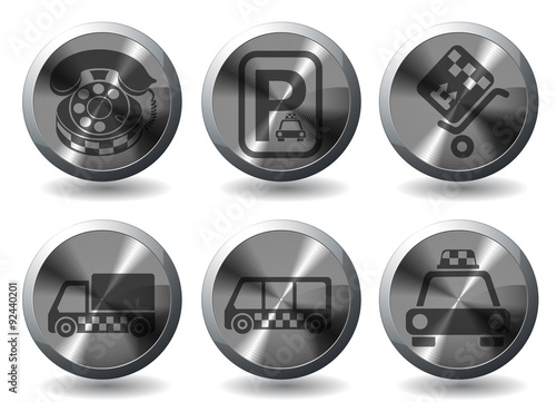 Symbols of taxi services