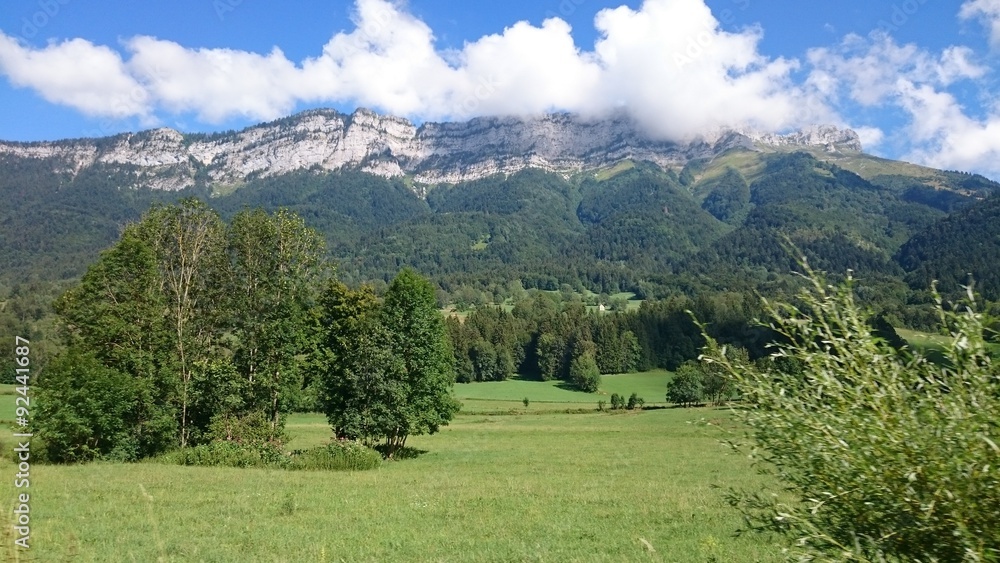 Les bauges - Savoie - France