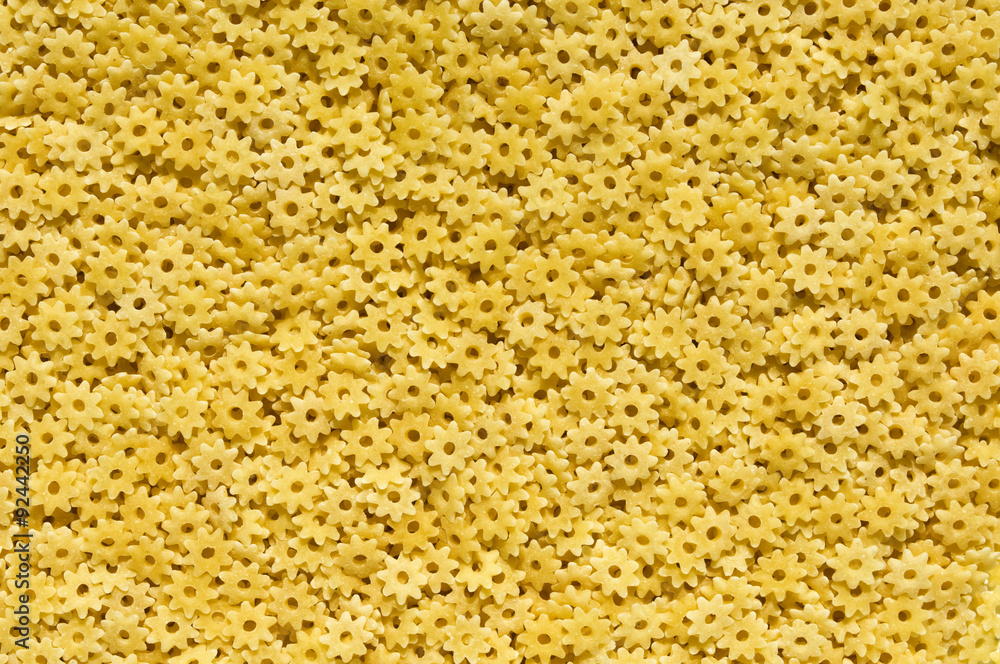 Stars shaped pasta background Stars shaped pasta background