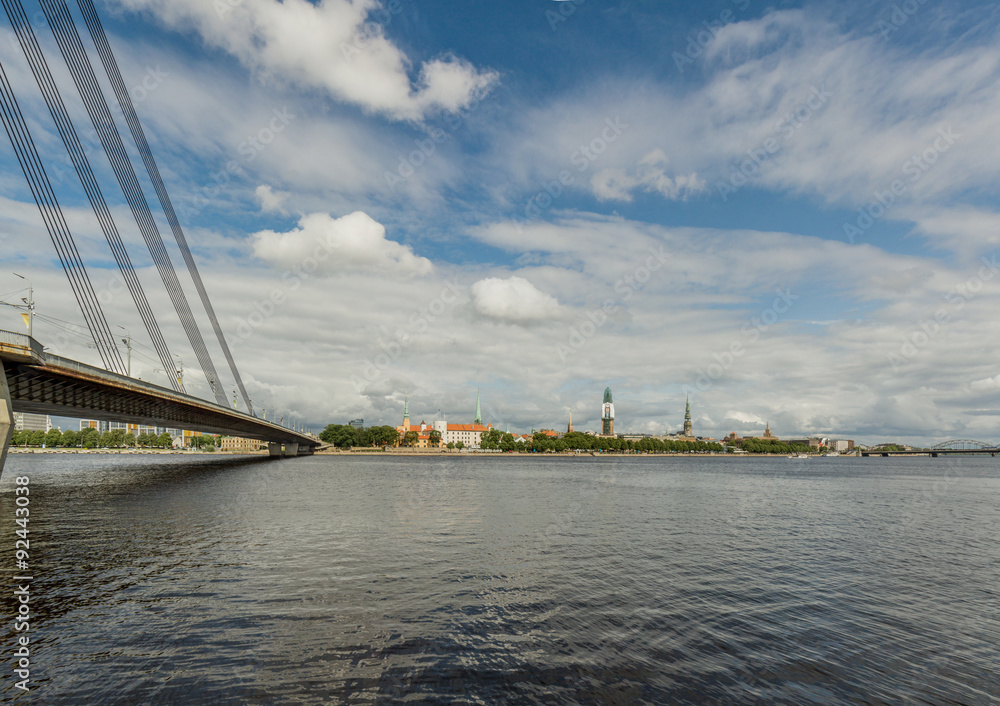 Fototapeta premium from the other side of the river