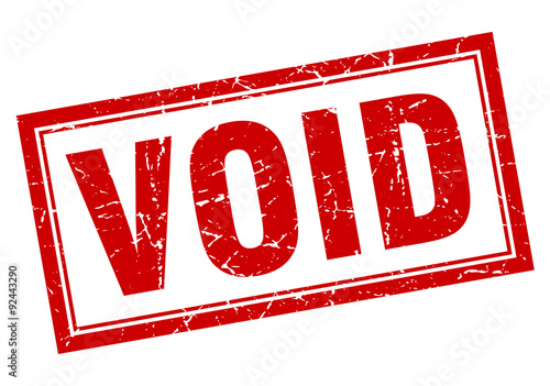 void red square grunge stamp on white